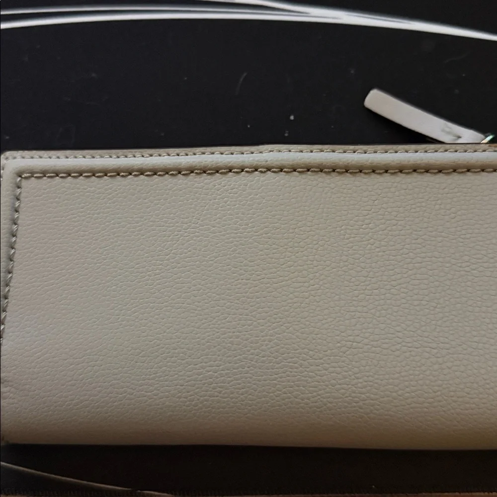 Kate Spade gray Leather Clutch